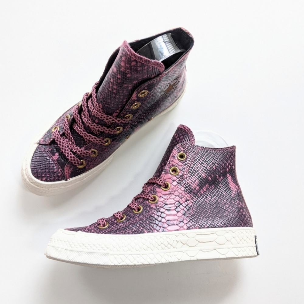 Converse Chuck 70 Hi Vintage Wine Black Egret Women's 5 - Picture 2 of 6